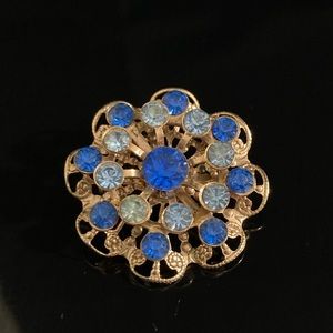 Antique Czech Art Deco Brooch